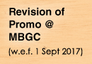 Revision of Promotion (w.e.f. 01.09.17)
